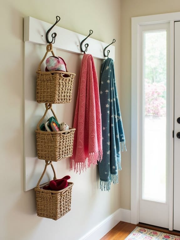 16 Space-Saving DIY Mudroom Ideas Perfect for Small Spaces 15 stylish accessory organization solution