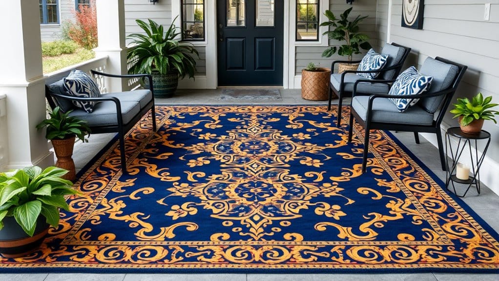 10 Designer-Approved Tips to Make Your Front Porch Look Expensive This Summer 8 stylish durable porch rug