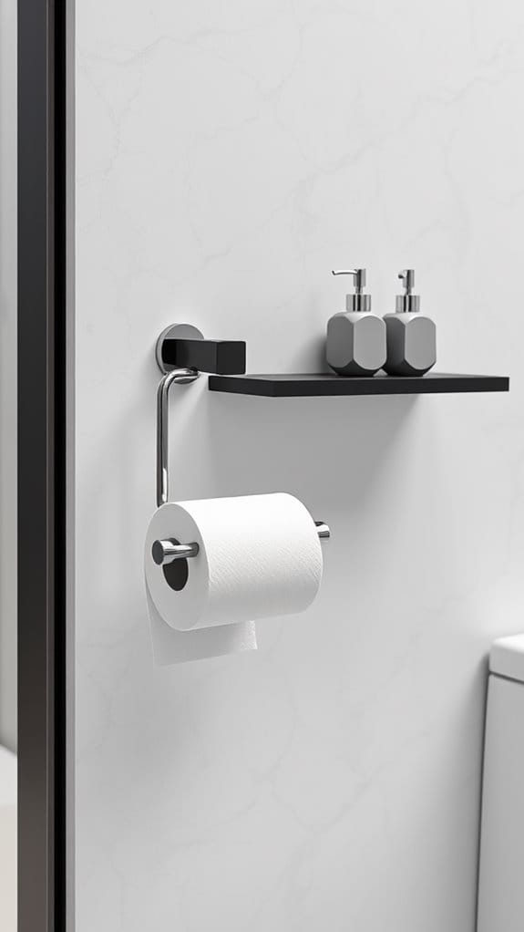 25 Gorgeous Above Toilet Decor Ideas You’ll Want to Steal 22 stylish functional bathroom accents