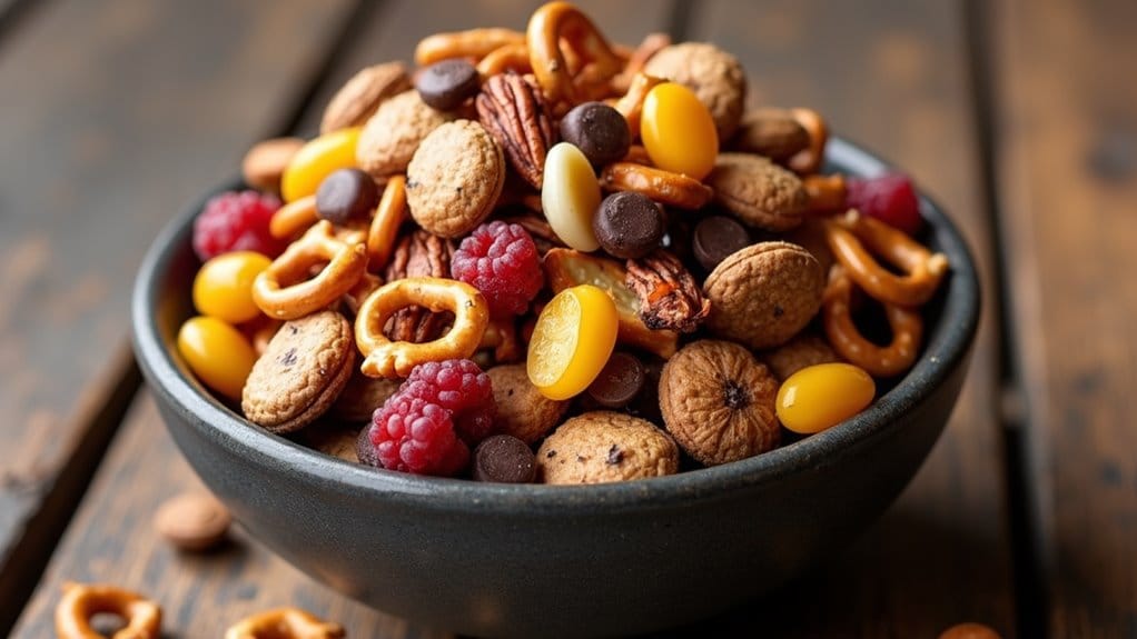 17 Cheap and Easy Graduation Party Food Ideas (That Your Guests Will Love!) 15 sweet crunchy salty mix