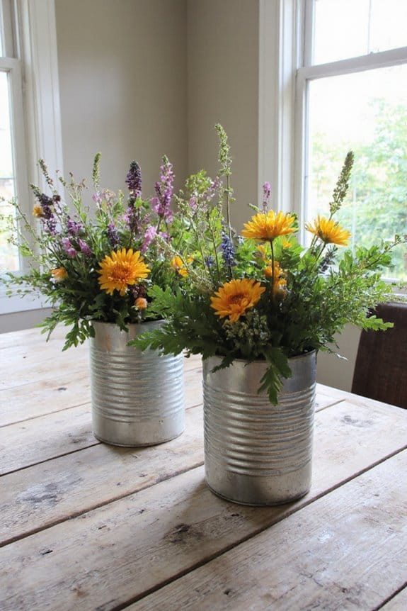 20 Rustic Farmhouse 4th of July Decor Ideas You’ll Adore 10 upcycled patriotic floral arrangements