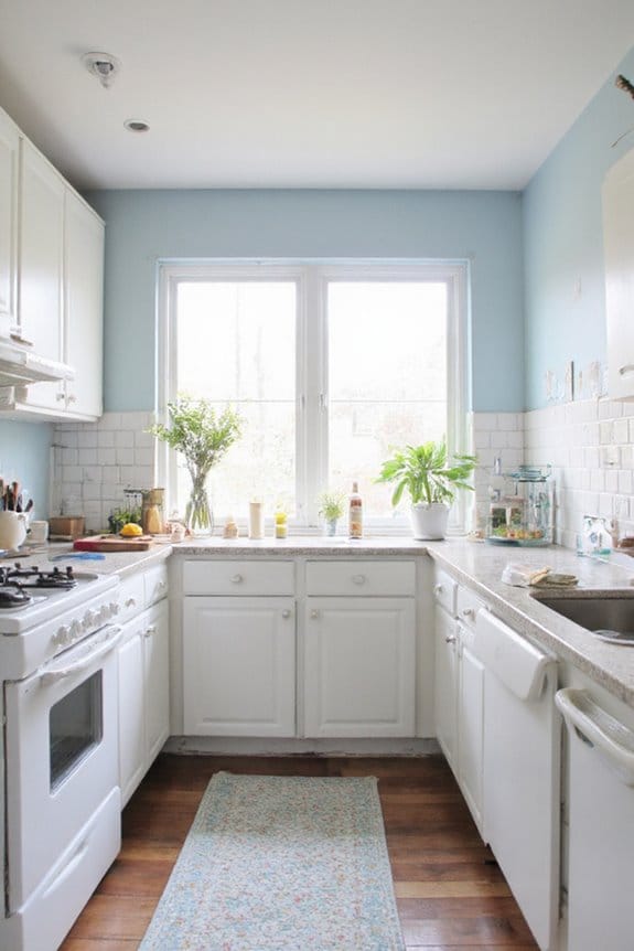 20 Small Kitchen Ideas That Deliver Big Style 2 use light bright colors