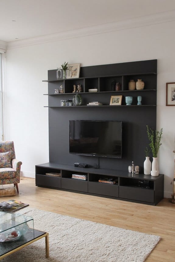 20 Modern TV Unit Designs for the Ultimate Entertainment Setup 6 versatile organized space saving furniture