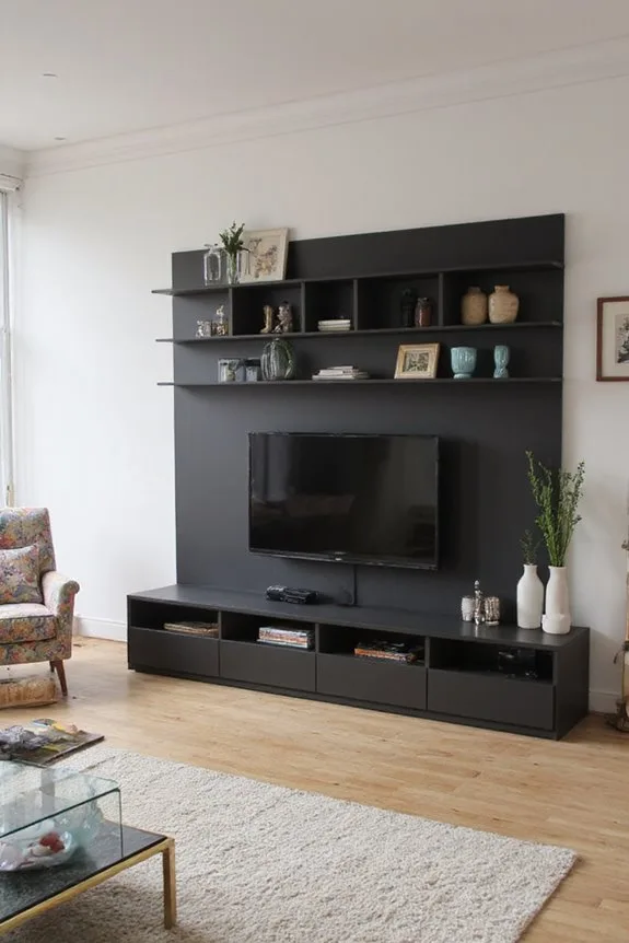 20 Modern TV Unit Designs for the Ultimate Entertainment Setup 6 versatile organized space saving furniture