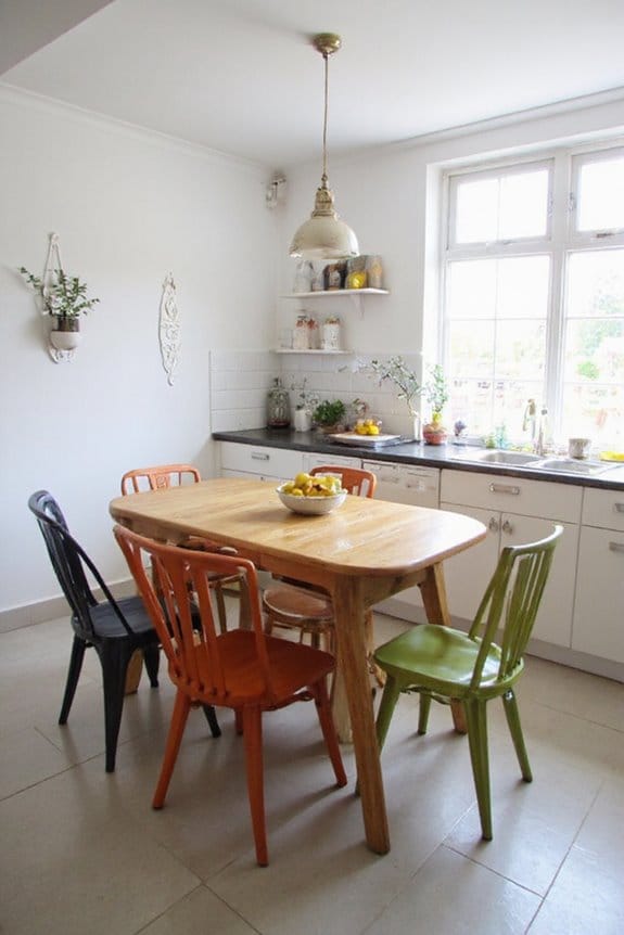 20 Small Kitchen Ideas That Deliver Big Style 15 versatile space saving dining solutions