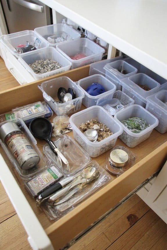 17 Aesthetic Kitchen Drawer Organization Ideas You Need to Try 9 vertical customizable organization