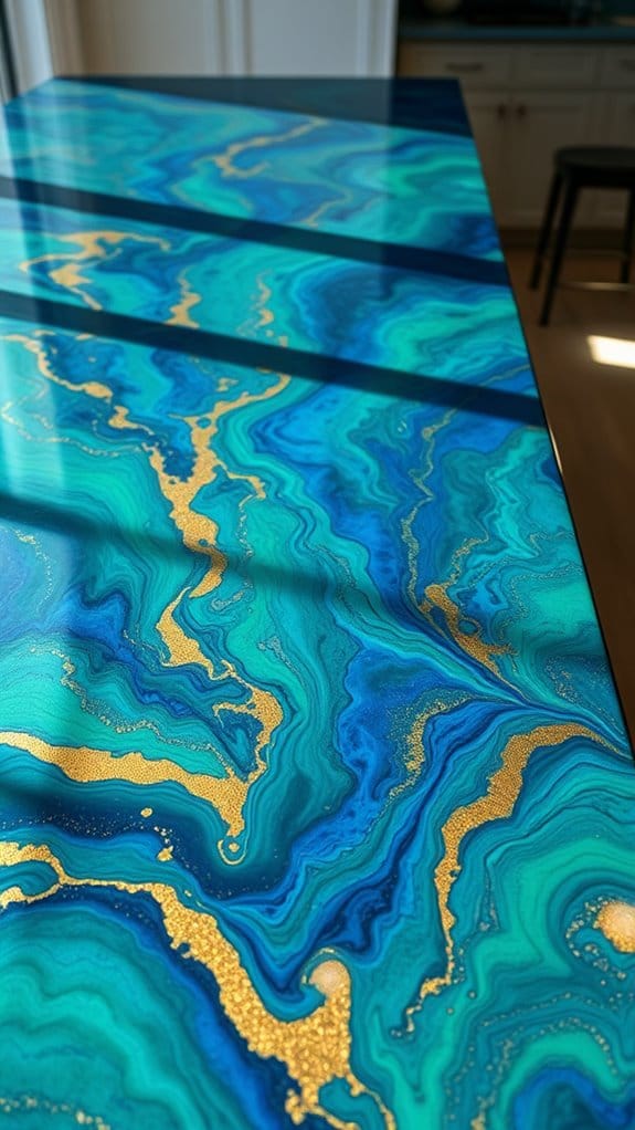 28 Stylish & Functional Kitchen Countertop Ideas to Try Now 18 vibrant artistic durable surfaces