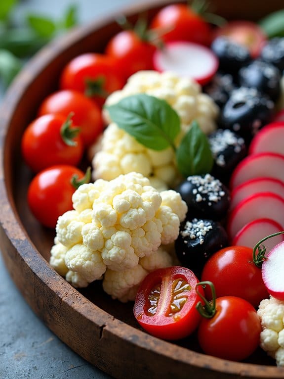 17 Patriotic 4th of July Kitchen Tray Ideas to Style With Ease 12 vibrant patriotic veggie arrangement