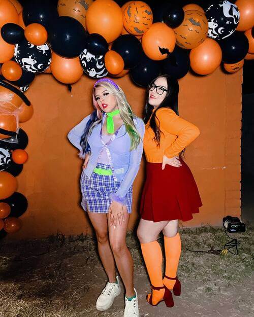 Skooby-Doo Halloween costume best friends