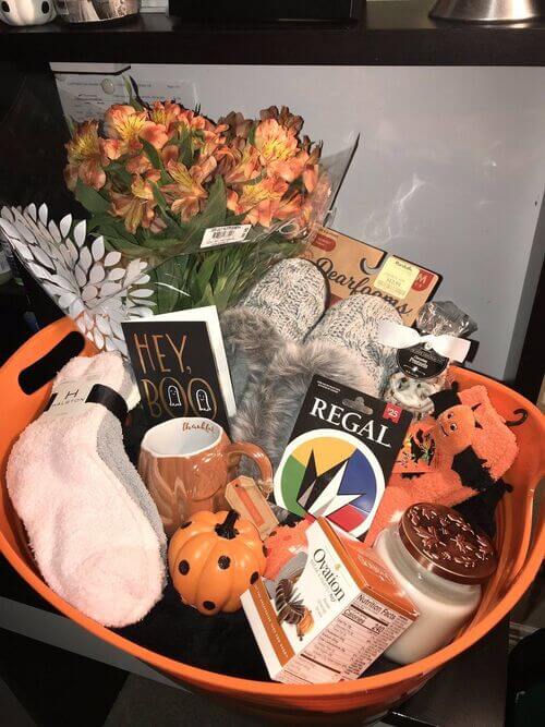 spooky basket ideas