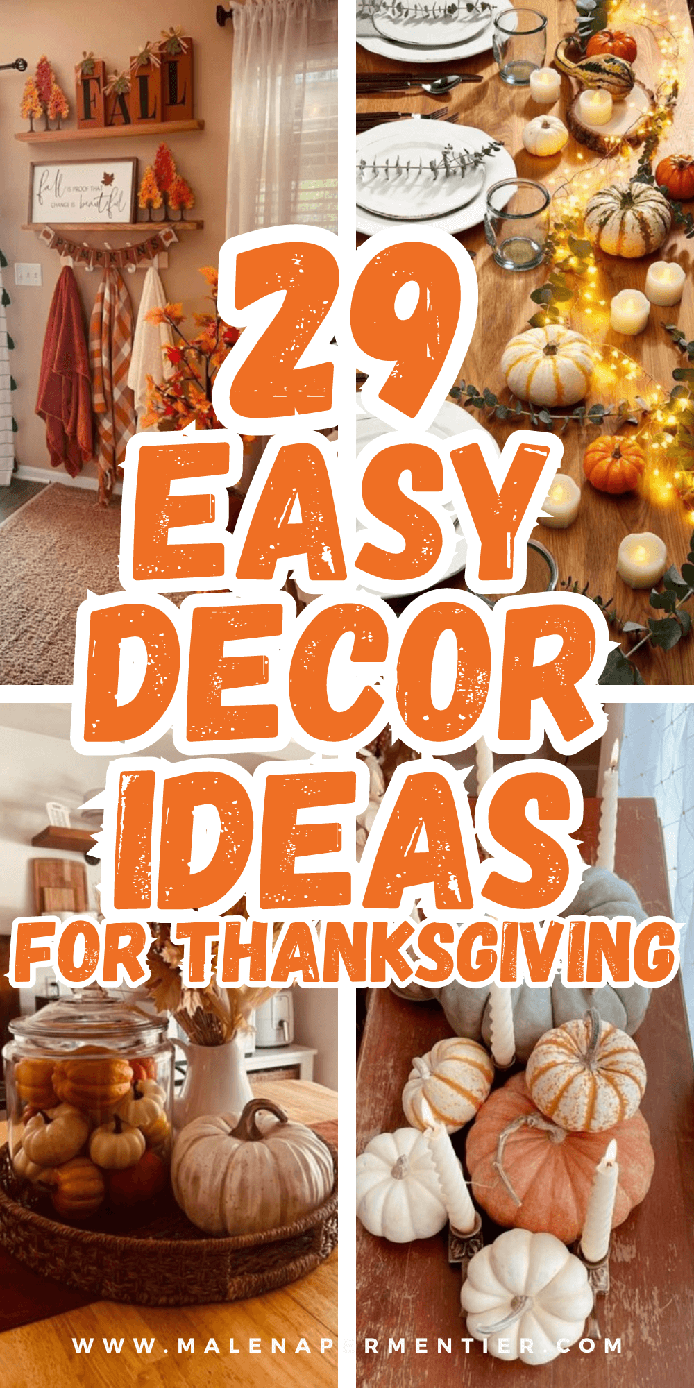 29 Stunning Thanksgiving Decor Ideas To Impress Your Guests 9 4abd551a4afd Easy Decor Ideas For Thanksgiving