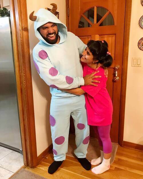 Monsters Inc couple costume Halloween