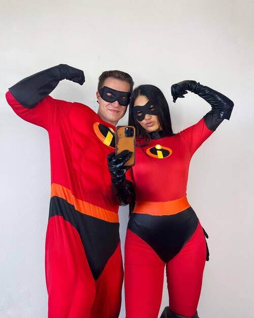 The Incredibles couple costume Halloween