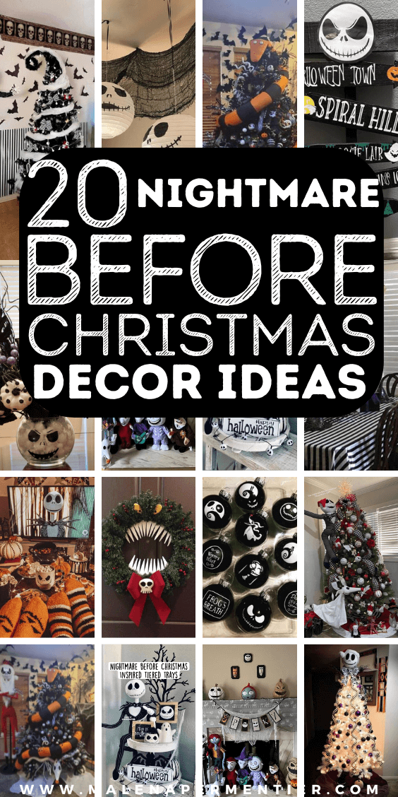 6cea51387817 diy nightmare before christmas decor ideas 2