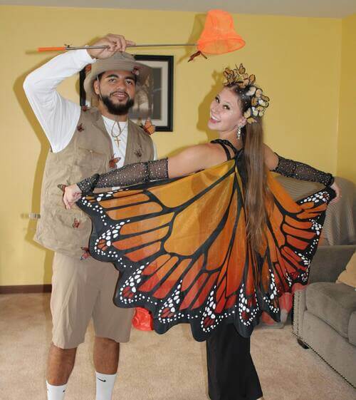 Butterfly couple costume Halloween
