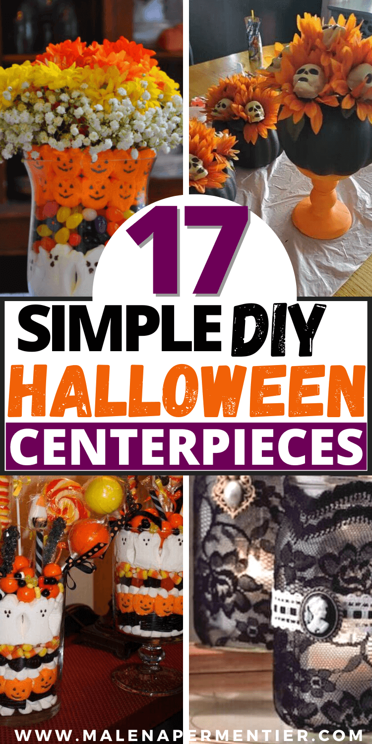 17 DIY Halloween Centerpieces To Decorate Your Table 1 896e72626756 simple halloween centerpieces diy