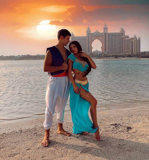 Aladdin couple costume Halloween