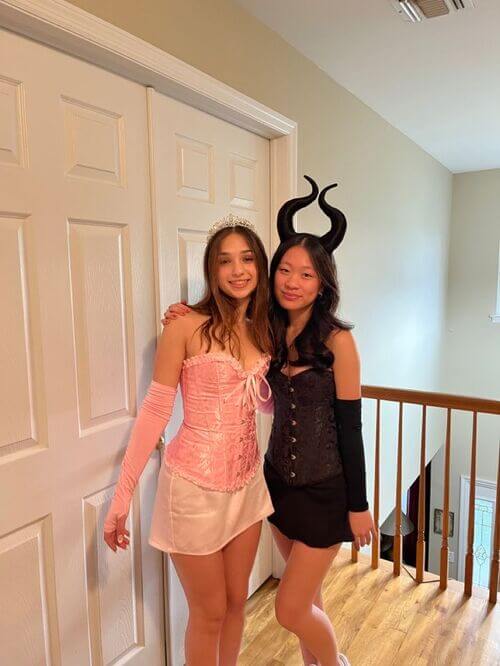 maleficent and aurora