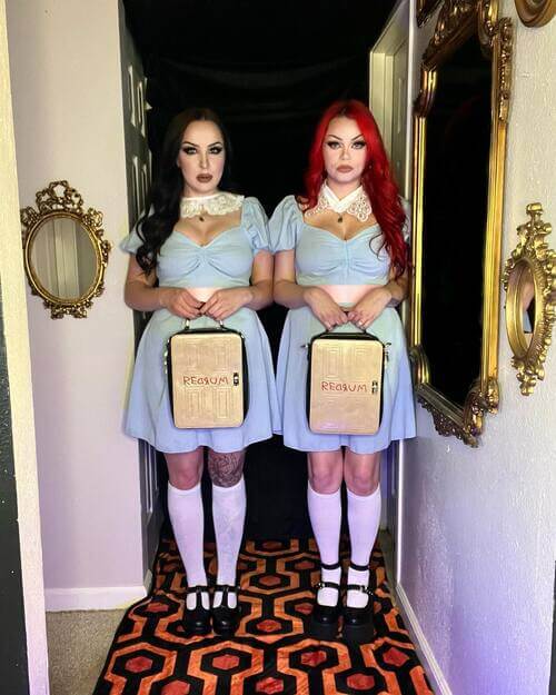 Creepy Dolls Halloween costume best friends
