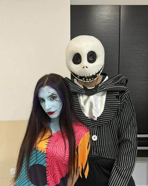 The Nightmare Before Christmas couple costume Halloween