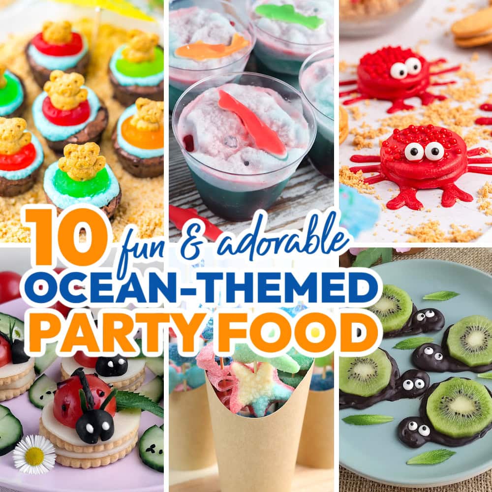 10 Fun and Adorable Ocean Themed Party Food Ideas! 1 10 Fun and Adorable Ocean Themed Party Food Ideas!