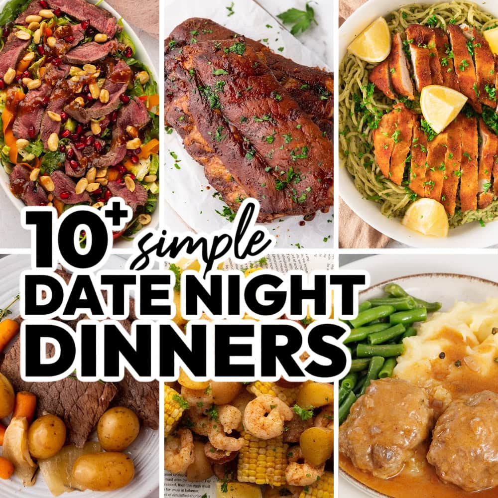 date night dinner recipes featured image