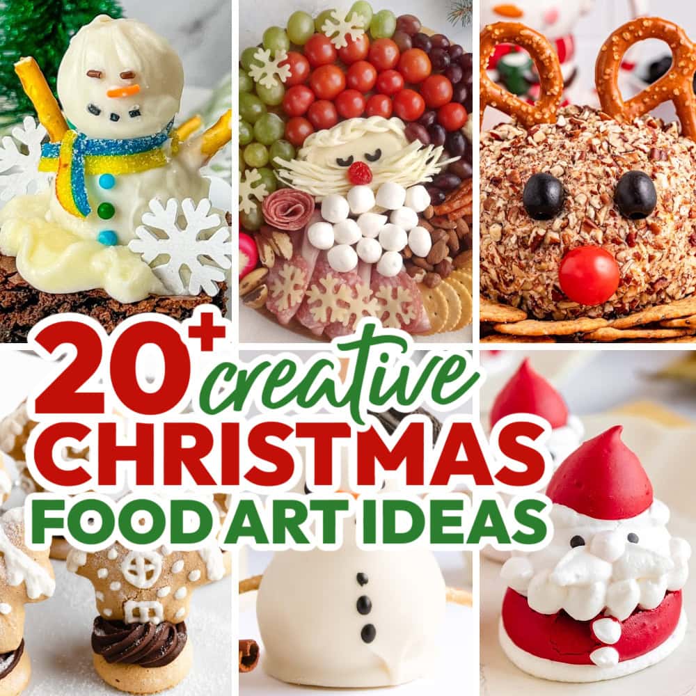 christmas food art