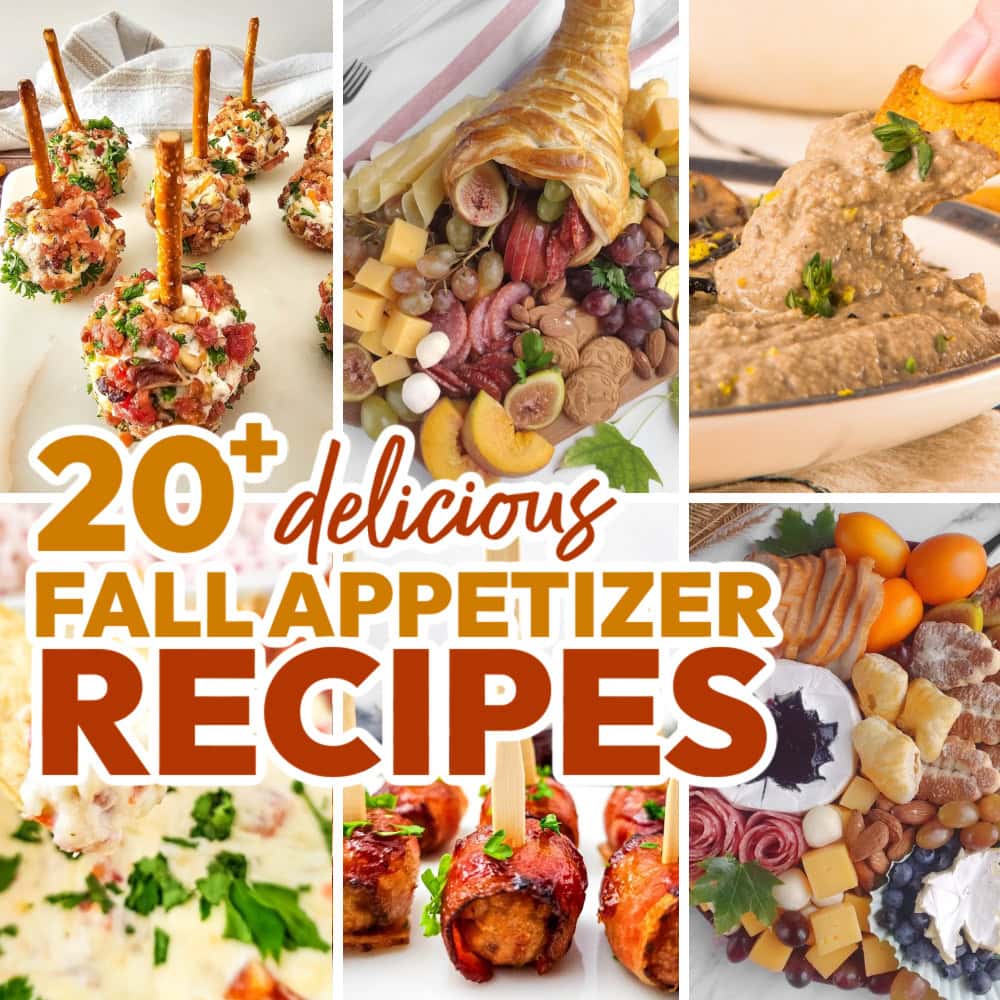 20+ Flavorful Fall Appetizers You’ll Want to Make All Season Long 1 fall appetizers