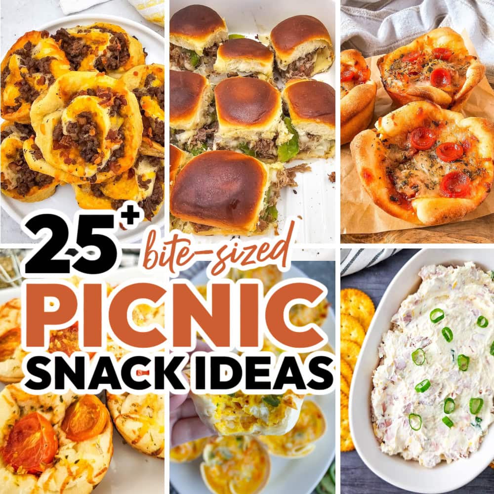 25+ Picnic Snack Ideas for the Best Outdoor Fun
