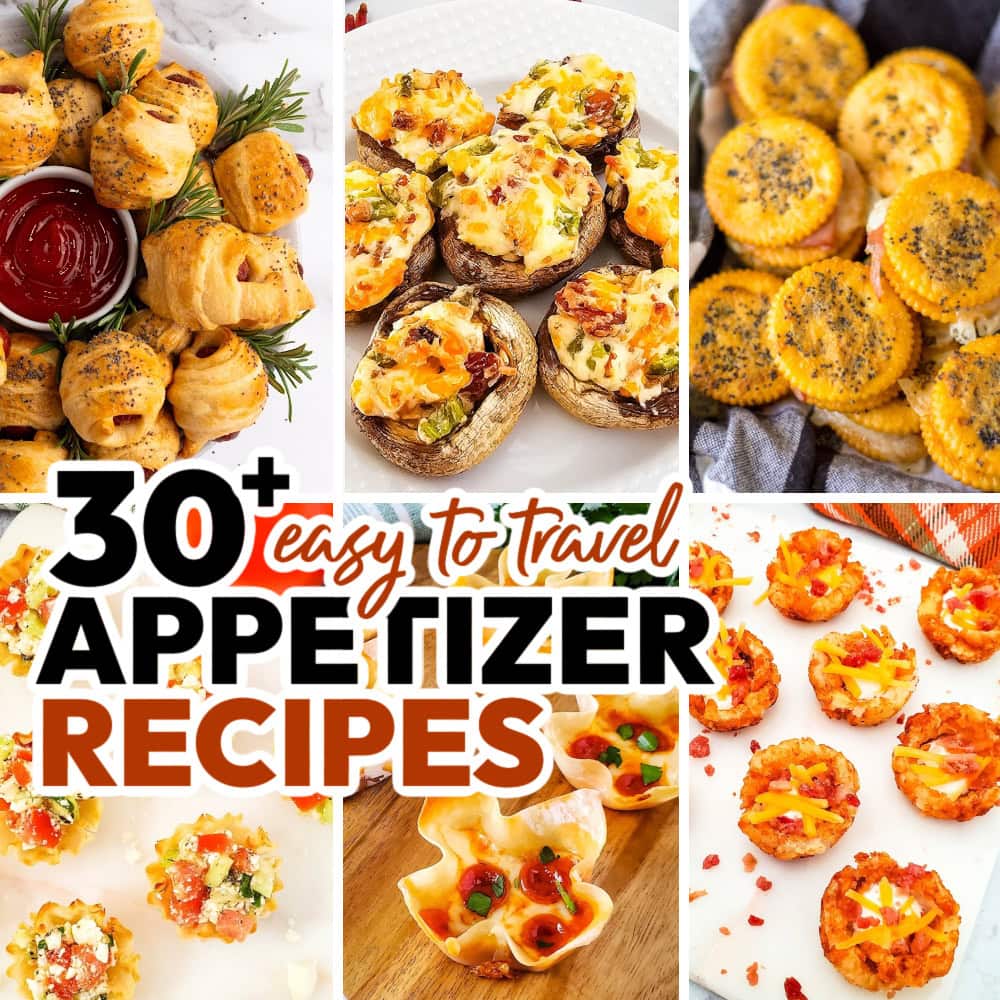 30+ Easy-to-Travel Finger Food Appetizers That Will Steal the Show