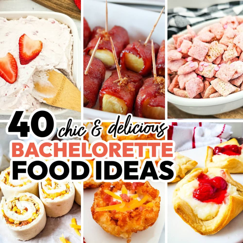 40 Chic & Tasty Bachelorette Party Finger Food Ideas