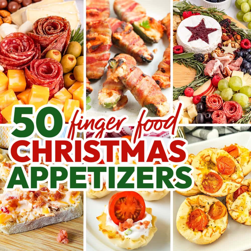 50 Christmas Appetizers (Easy Finger Foods for a Party) 1 50 Christmas Appetizers (Easy Finger Foods for a Party)