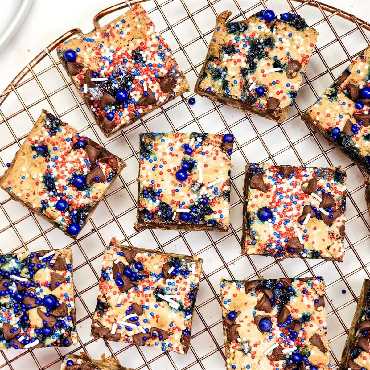 4th of July Cookie Bars 1 4th of July cookie bars featured image