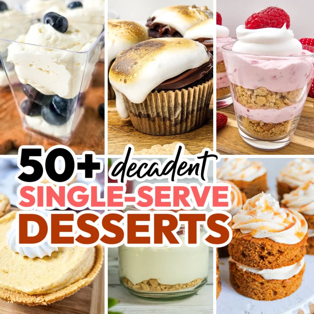 50+ Sweet and Simple Single-Serve Desserts for Any Occasion 1 SINGLE SERVE DESSERTS