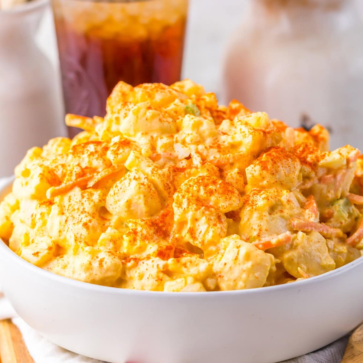 Amish Potato Salad with a Sweet Mustard Dressing 1 Amish Potato Salad with a Sweet Mustard Dressing