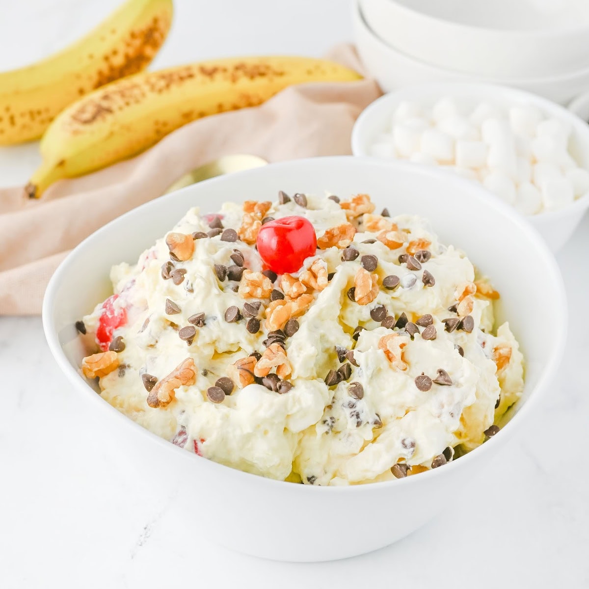 Banana Split Puff Salad 1 Banana Split Puff Featured Image