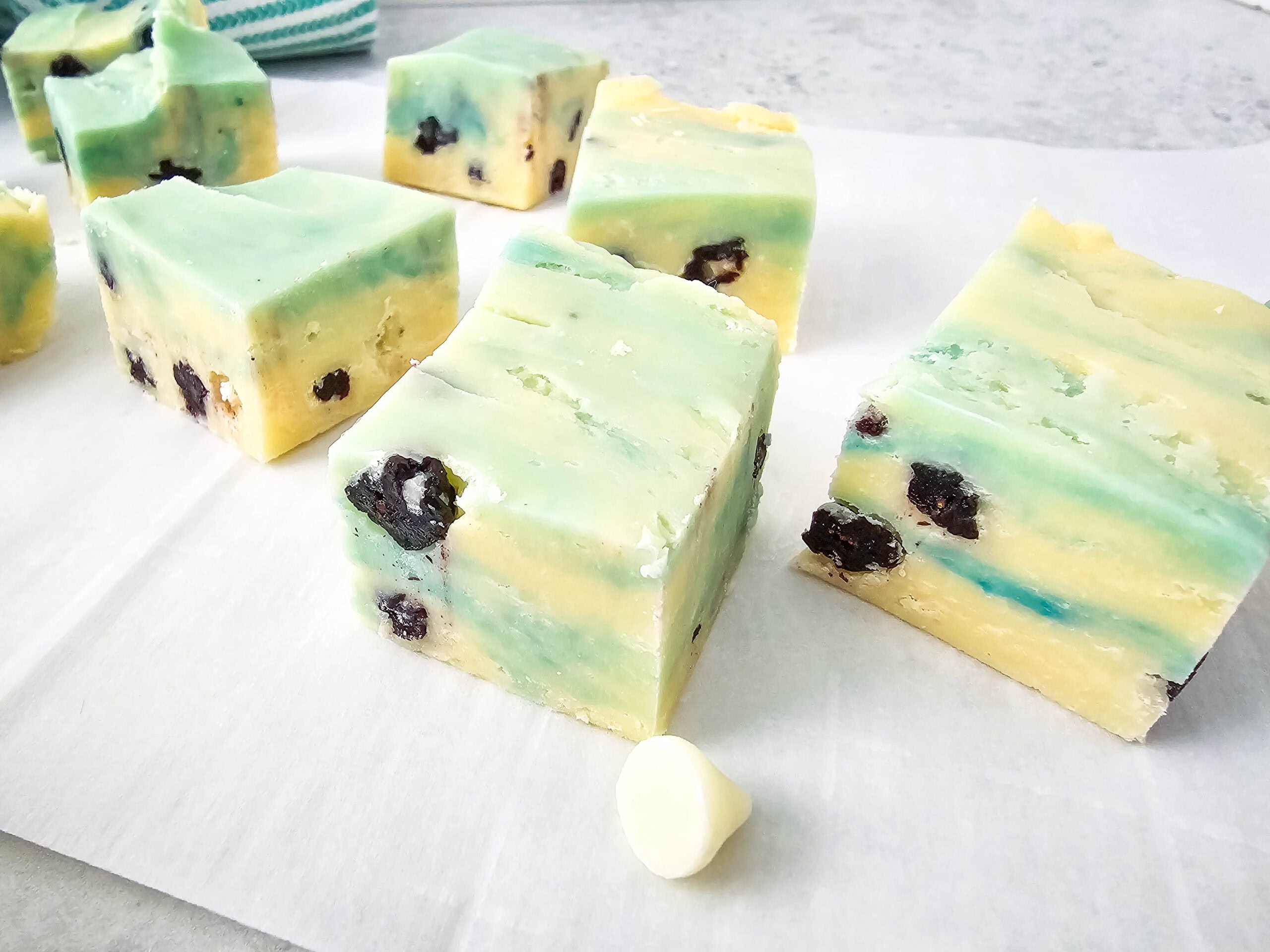 Sweet and Creamy Blueberry Fudge 1 Sweet and Creamy Blueberry Fudge