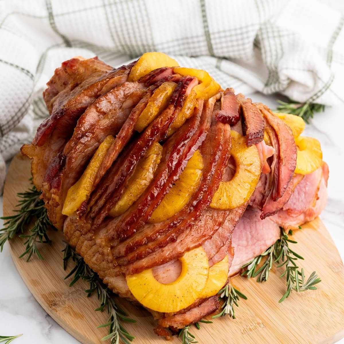 Brown Sugar Pineapple Ham 1 brown sugar pineapple ham