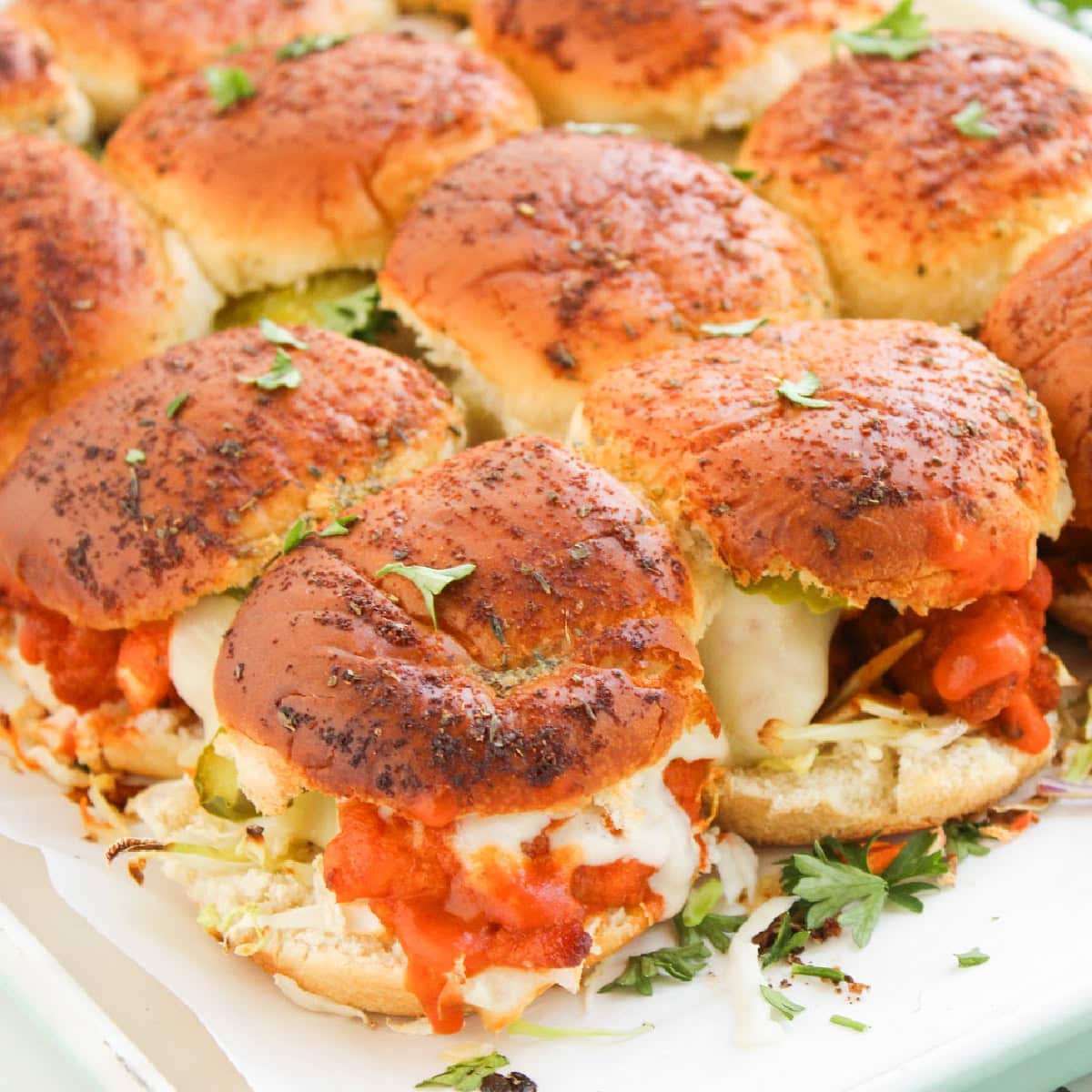 Buffalo Chicken Sliders 1 Buffalo Chicken Sliders featured image