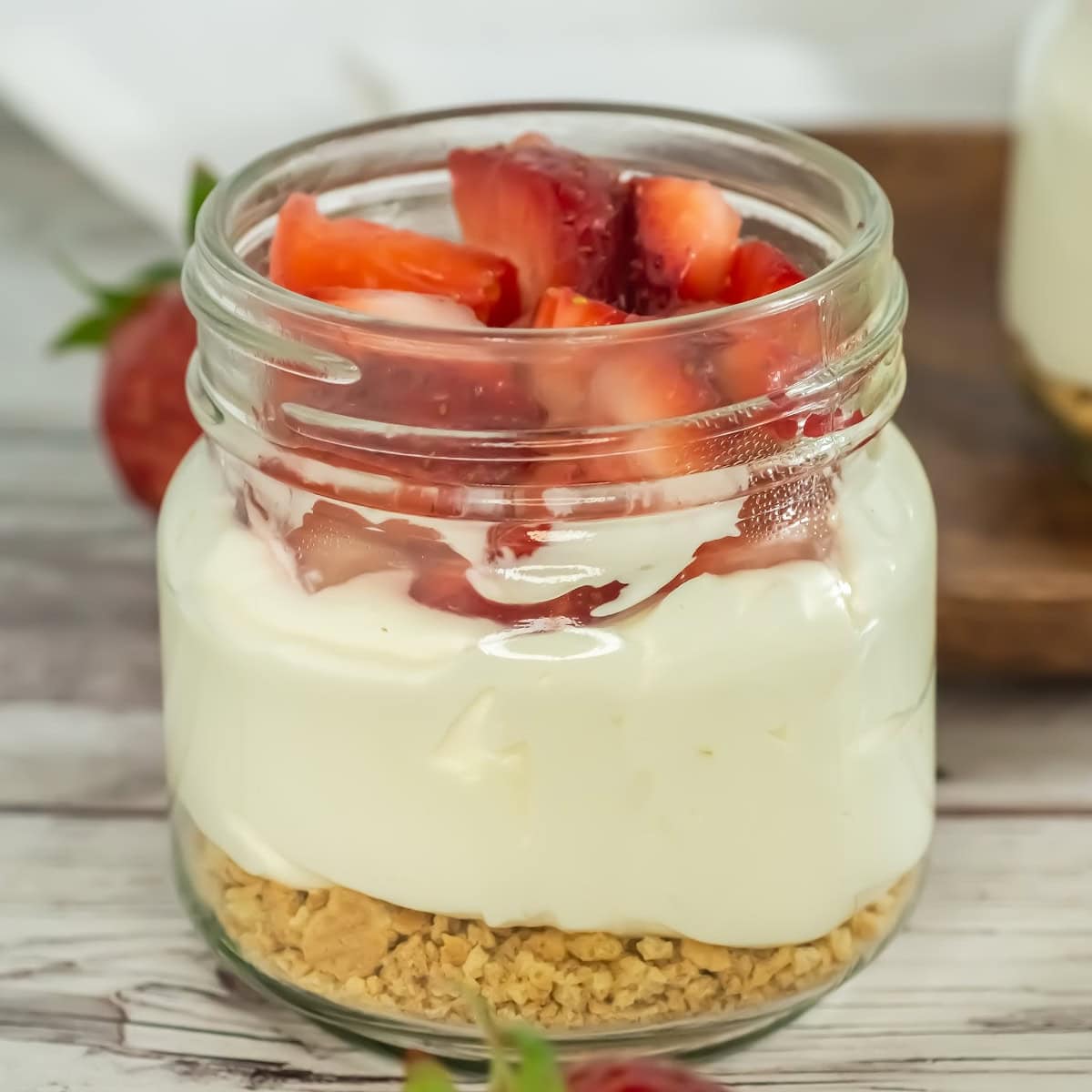 Cheesecake Fruit Parfaits