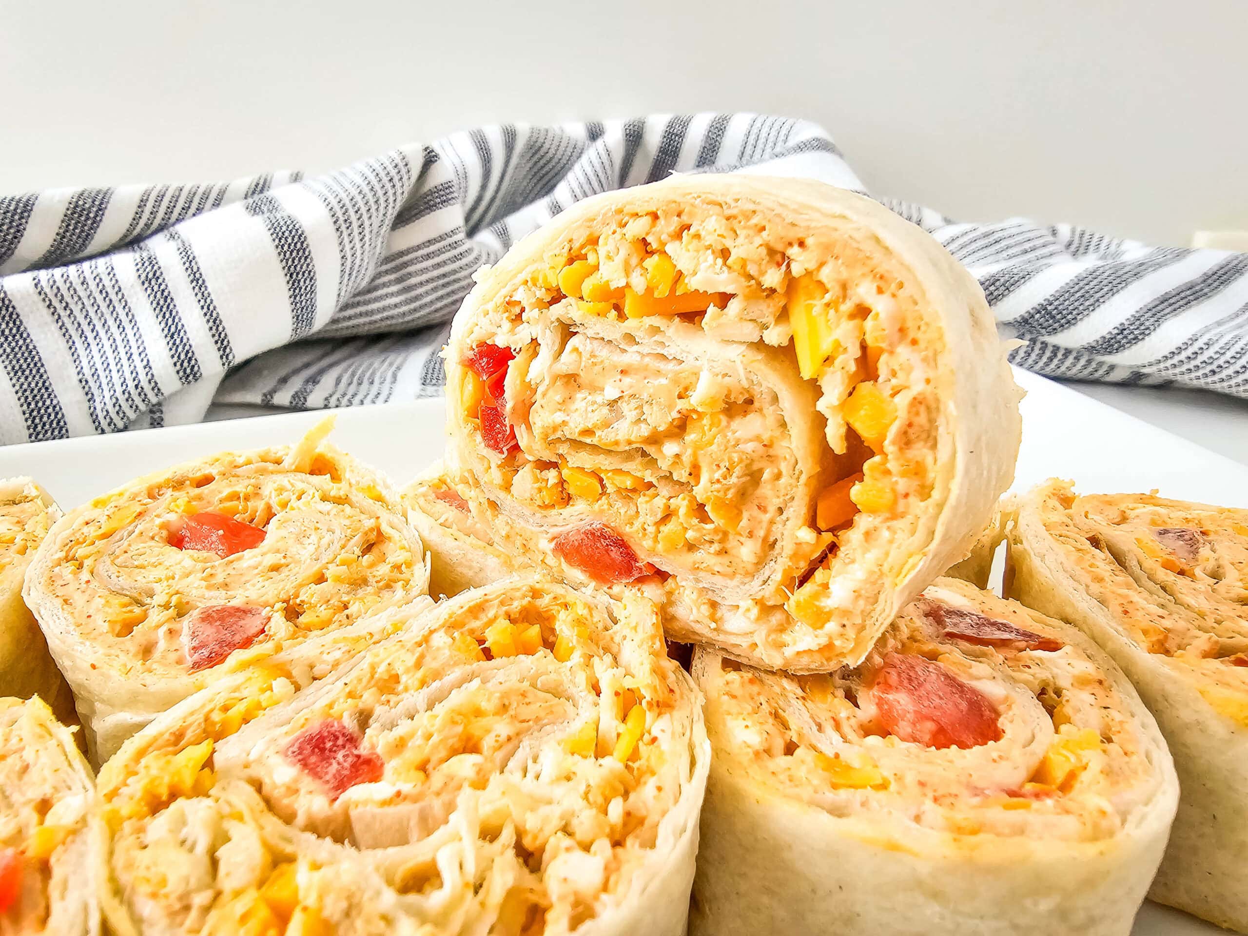 Tasty Tortilla Chicken Taco Pinwheels 1 Tasty Tortilla Chicken Taco Pinwheels