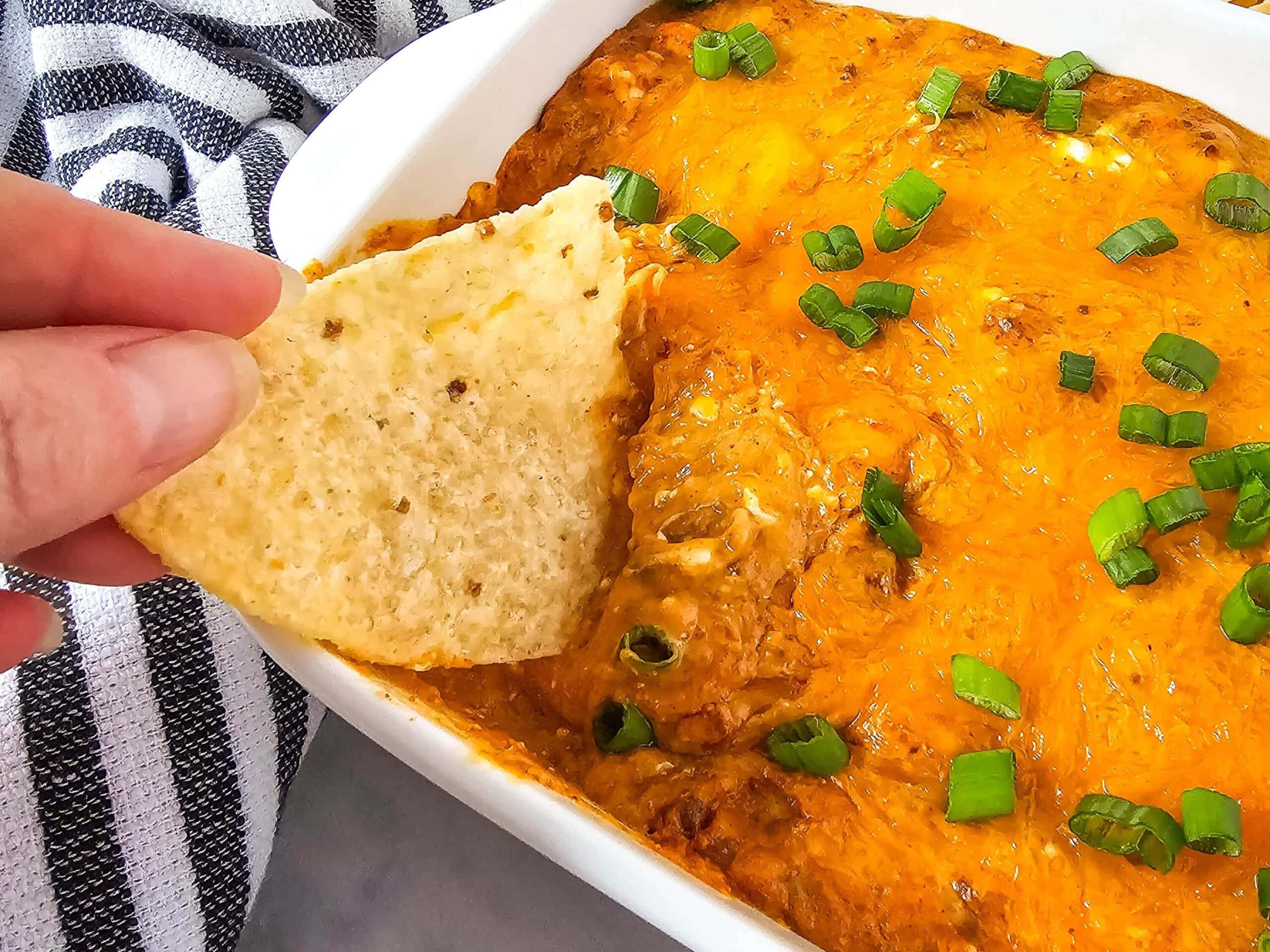 Warm, Cheesy, and Perfect for Dipping: Chili Cheese Dip Recipe 1 Warm, Cheesy, and Perfect for Dipping: Chili Cheese Dip Recipe
