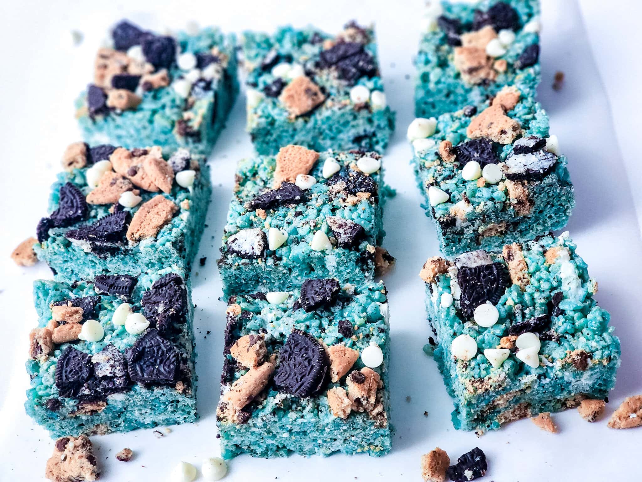 Cookies, Marshmallows, and Fun! Cookie Monster Rice Krispies 1 Cookies, Marshmallows, and Fun! Cookie Monster Rice Krispies