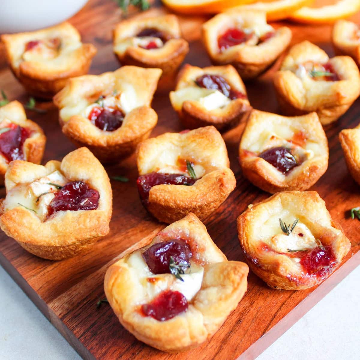 Cranberry Brie Bites 1 cranberry brie bites
