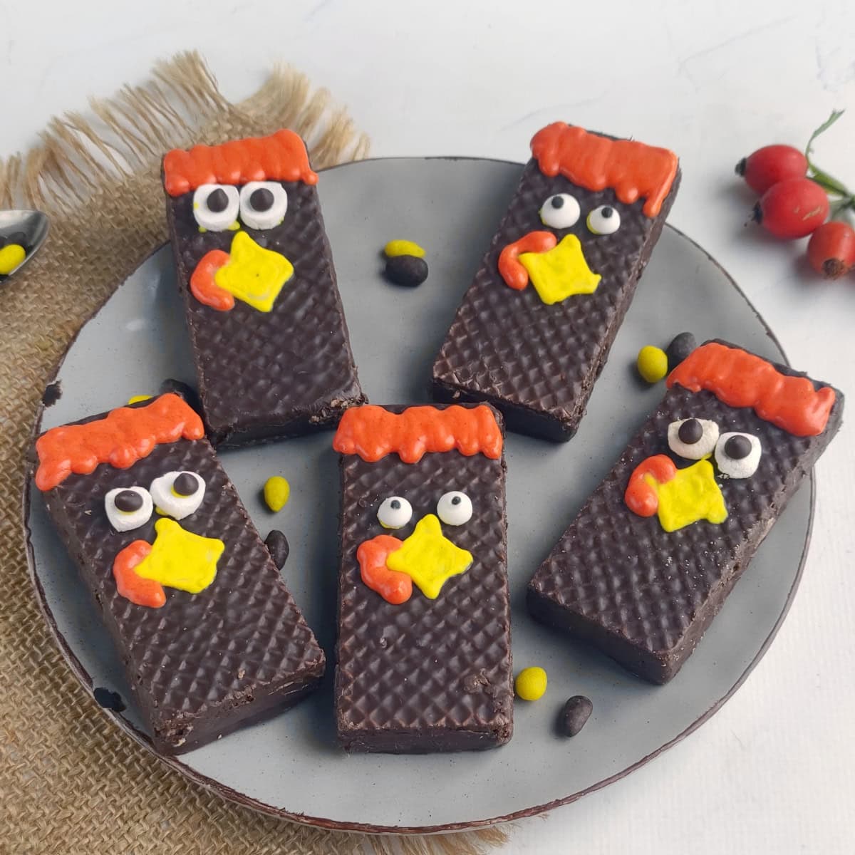 Cute Turkey Chocolate Bars 1 turkey chocolate bar featured image