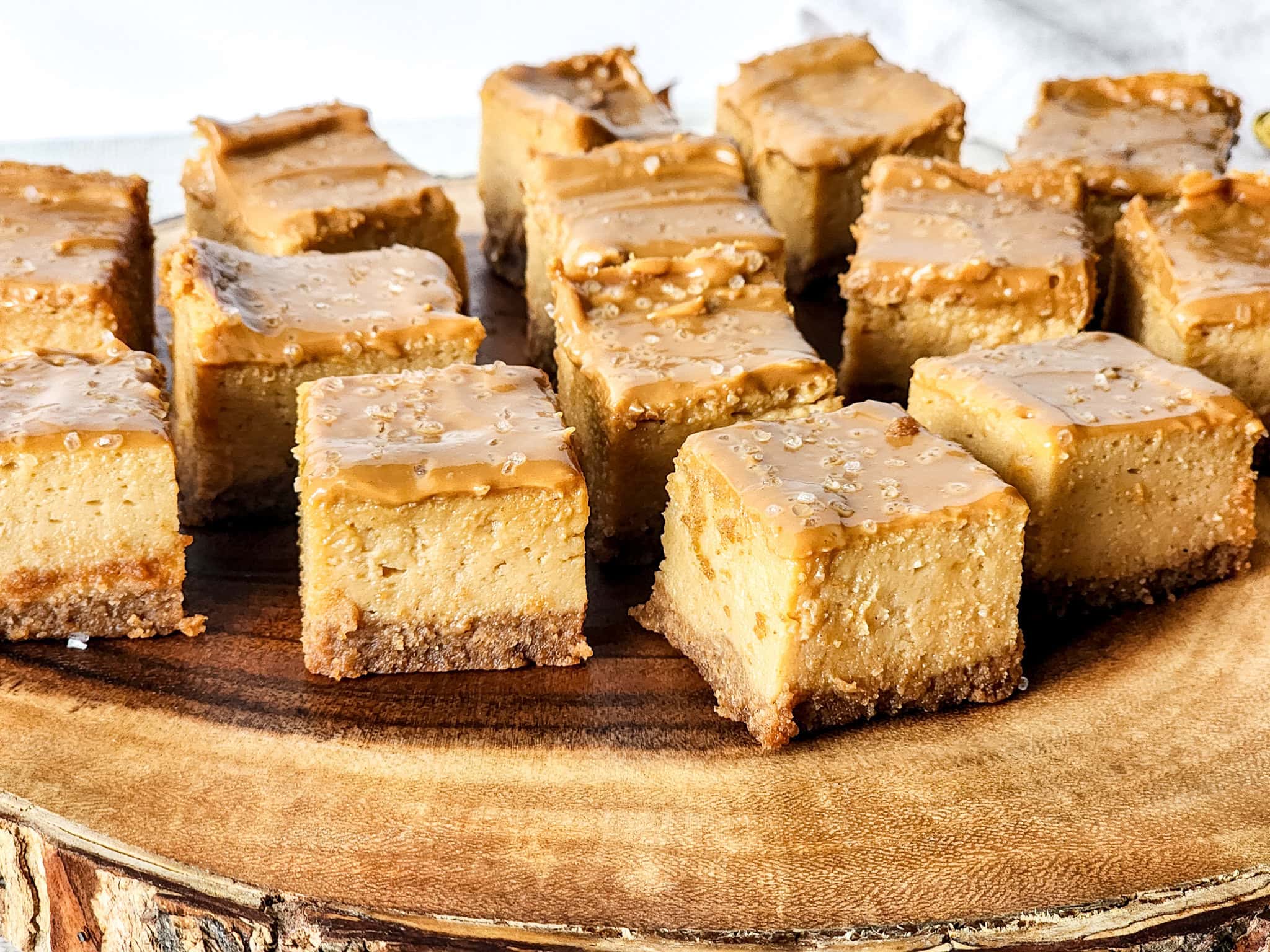 Rich, Creamy, and Sweet: Mini Dulce de Leche Cheesecake Squares 1 Rich, Creamy, and Sweet: Mini Dulce de Leche Cheesecake Squares