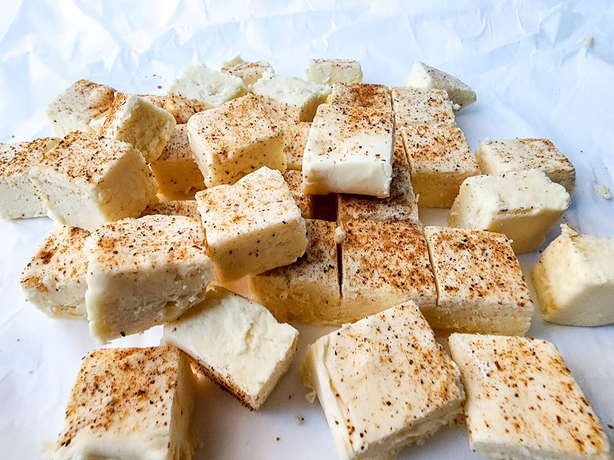 Decadent Eggnog Fudge in Minutes 1 Decadent Eggnog Fudge in Minutes