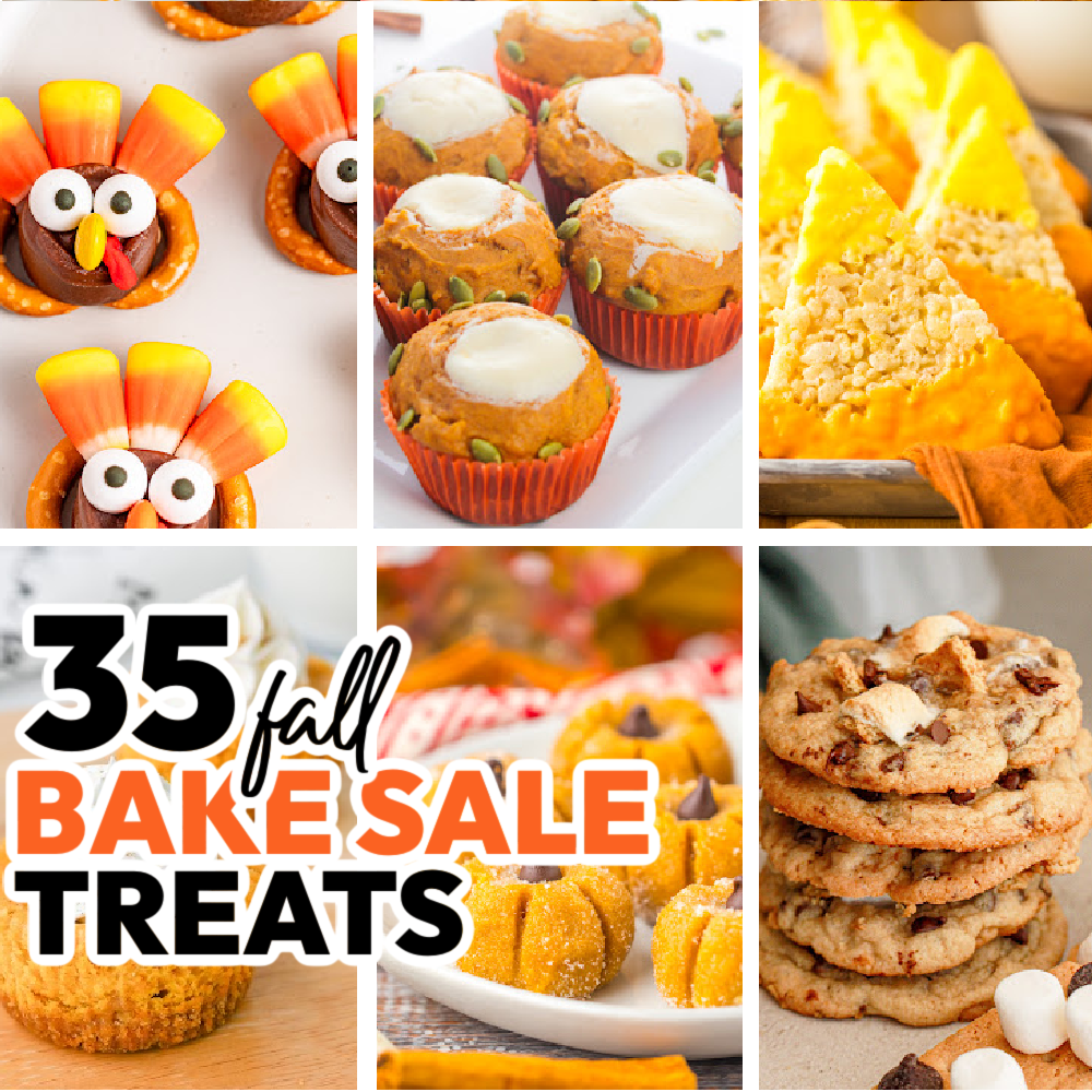 Fall Bake Sale Treats 1 Fall Bake Sale Treats
