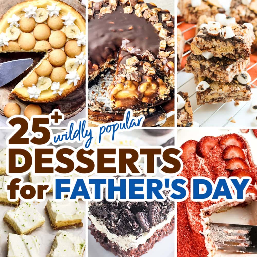 fathers day desserts