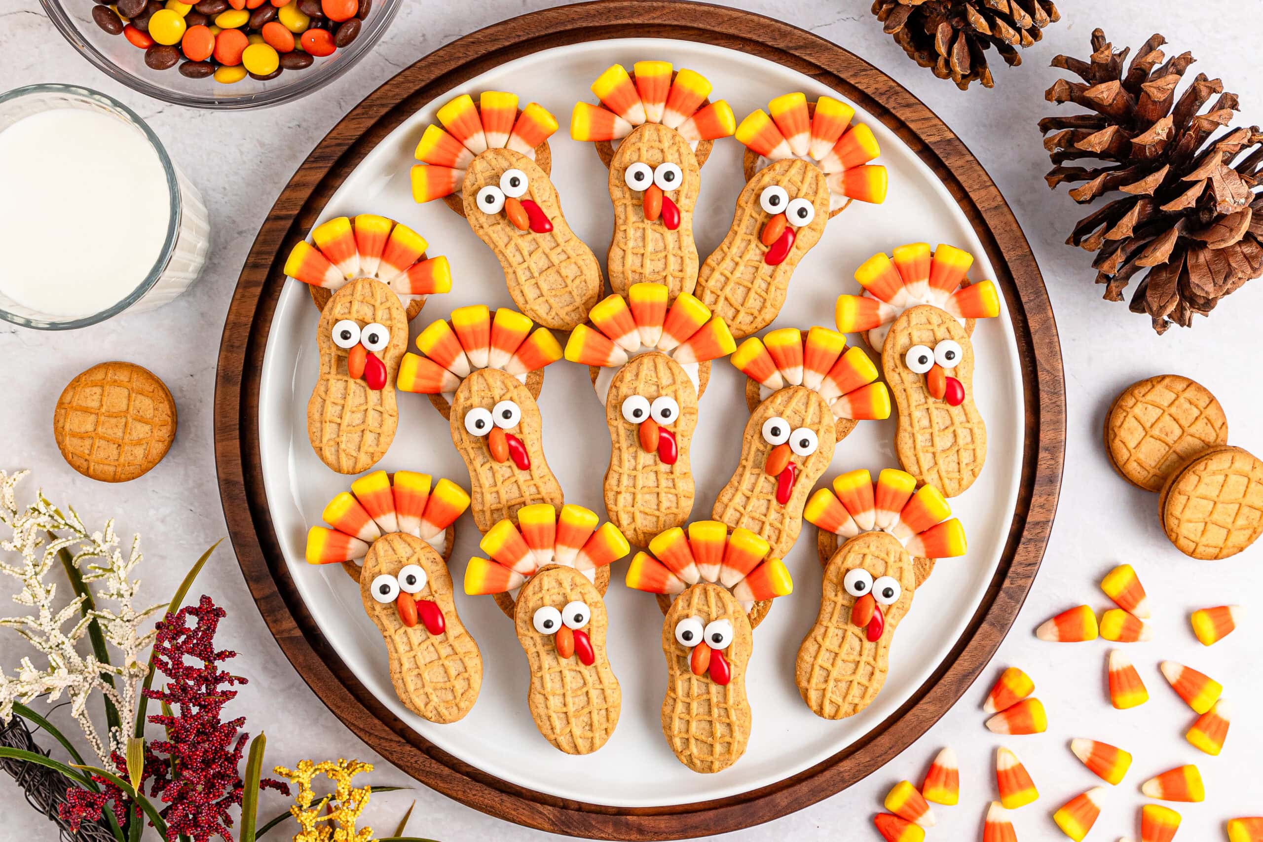 Nutter Butter Turkey Cookies 1 Nutter Butter Turkey Cookies